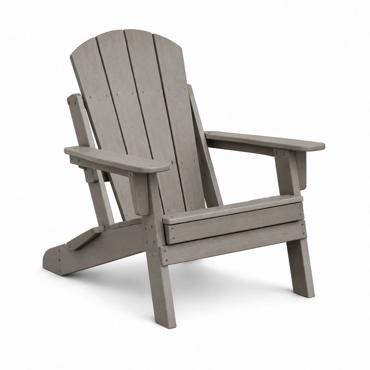 Kunststoff Adirondackstuhl Grau