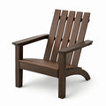 Adirondackstuhl aus Holz in Braun