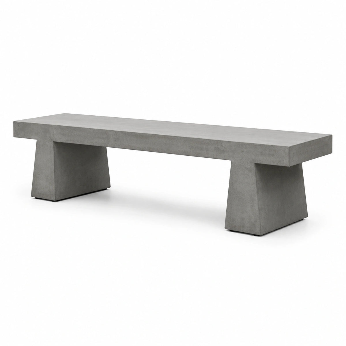 Betonbank aus Faserbeton 160cm Grau