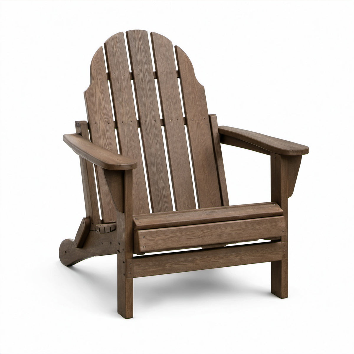 Adirondackstuhl aus Holz Braun 90x75x88 cm