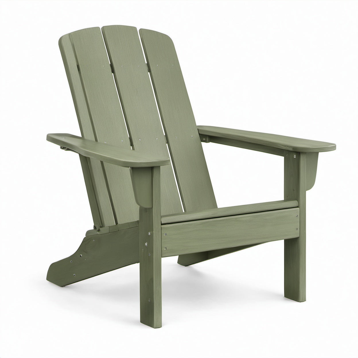 Adirondack-Stuhl aus Kiefernholz - Olivgrün